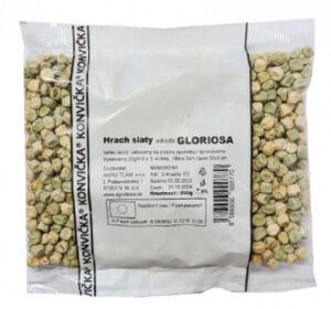 Hrach záhradný 250g Gloriosa veľmi skorý, Konvička
