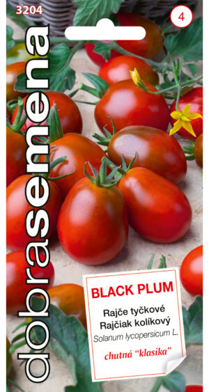 Rajčiak kolíkový DS Black Plum oválny tmavý 0,2g