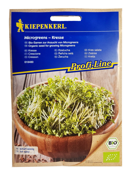 Semeno na klíčky Žerucha siata BN, 60g BIO Microgreens