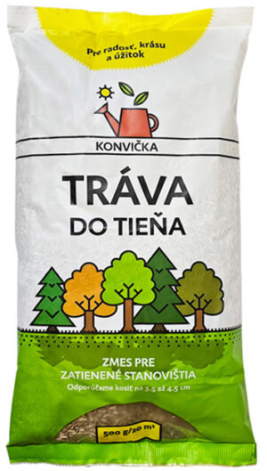 Tráva 500g do tieňa, Konvička