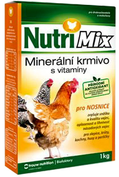 NutriMix  nosnice 1 kg minerálne krmivo s vitamínmi.