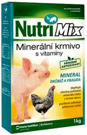 NutriMix Minerál - ošípané a hydina 1kg minerálne krmivo
