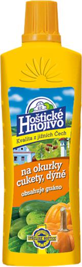 Hoštické hnojivo kvapalné Uhorky, cukety 0,5l