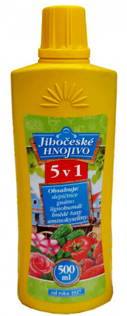 Juhočeské univerzálne hnojivo 5v1 0,5l