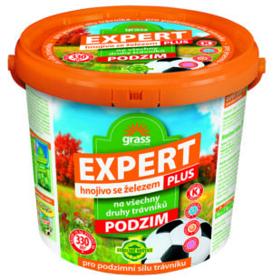EXPERT JESEŇ PLUS 10kg trávnikové hnojivo so železom vedro