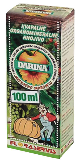 Darina 4 100ml sapropelové hnojivo aj proti mrazom na jar