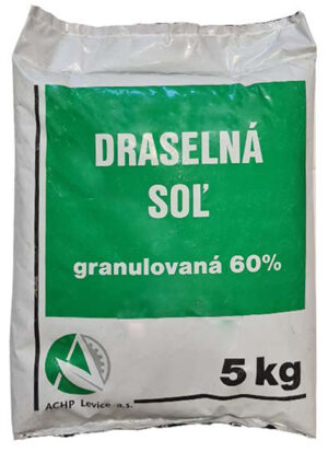 Draselná soľ 60% 5kg/200 P ACHP