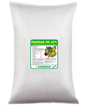 Draselná soľ 60% 25kg Agroracio