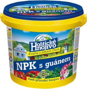 NPK Hoštické  hnojivo 8kg vedro/60P s guánom