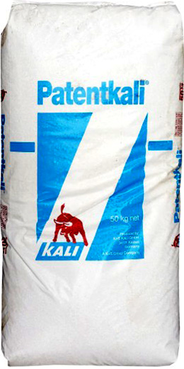 Patentkali 25kg - síran horečnato-draselný (30%K2O+10%MgO+17%S.)