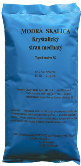 Síran meďnatý 0,5kg / Modrá skalica/