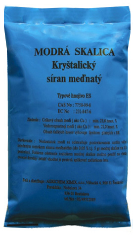 Síran meďnatý 0,5kg (Modrá skalica)