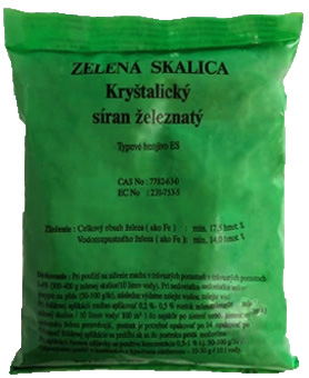Síran železnatý 0,5kg /Zelená skalica proti machu