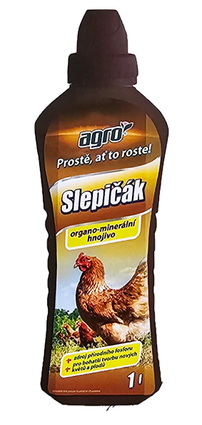 Agro Slepačince 1L kvapalné organo-minerálne hnojivo - Novinka