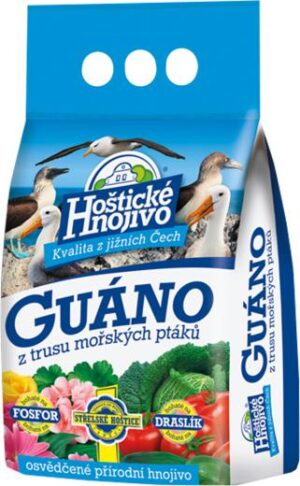 Hoštické guano 2,5kg granulované Forestina