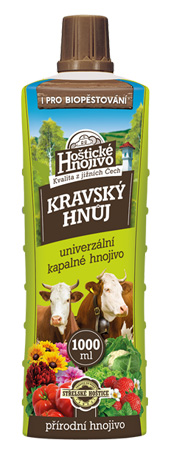 Hoštické hnojivo Kvapalný kravský hnoj 1l Forestina