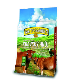 Kravský hnoj+guáno 3kg  NatureGarden, granulovaný, Kera