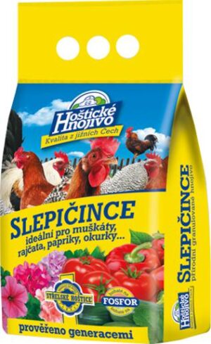 Slepačince granulované 2,5kg NPK 7-13-2, Hoštice
