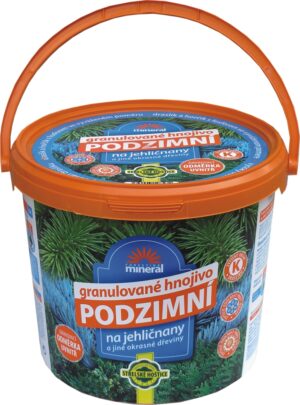Jesenné hnojivo na ihličnany 5kg (podzimní granulované hnojivo na jehličnany)