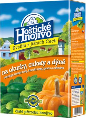 Hoštické organické hnojivo Uhorky a cukety 1kg