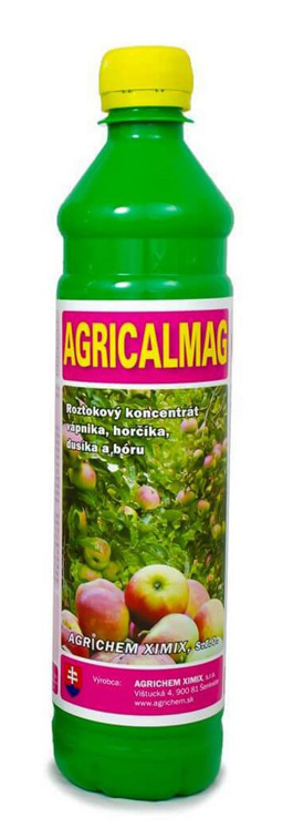 Agricalmag 0,5 l vápenato-horečnaté tekuté hnojivo (nedostatok vápnika)