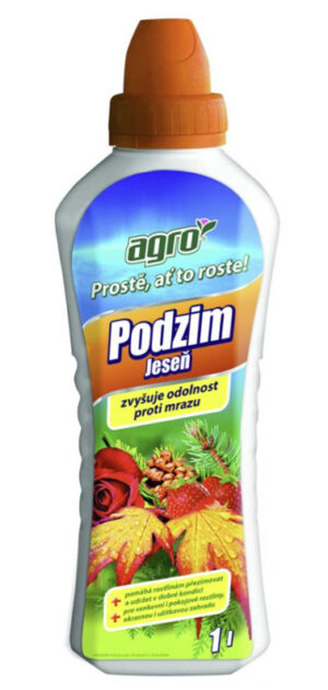 Agro kvapalné hnojivo Jeseň 1 L - nové balenie
