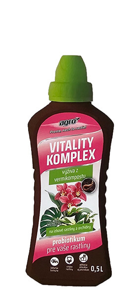 Agro Vitality Komplex Orchidea a izbové rastliny 0,5 L - probiotikum