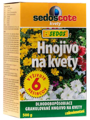 Sedoscote 6M 500g hnojivo na kvety na 6 mesiacov