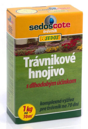Sedoscote hnojivo na trávnik 1kg na 70 dní