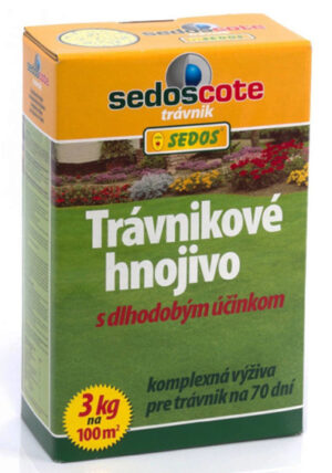 Sedoscote hnojivo na trávnik 3kg