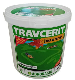Travcerit 10kg jeseň vedro (NPK 10-0-25%, Mg 2%,Fe 0,5%)