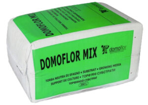 Rašelina 250L Limet Peat Domoflor ph 5,5-6,5 neutralizovaná vápencom Domoflor mix 0-40mm