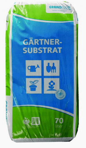 Rašelina kyslá 70LRašelina (obal Gärtner) - tmavá, Gramoflor