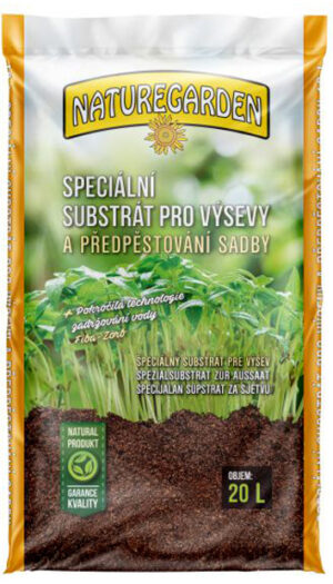 Substrát Naturgarden Výsev 20l Kera