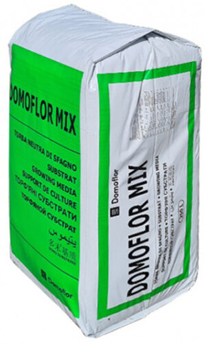 Substrát 250L rašelinový Domoflor MIX 20 - Univerzál 0-20mm, 1 kg Pgmix, 100 gr WA, Ph 5,5-6,5