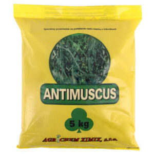 Antimuscus 5 kg hnojivo proti machu v trávniku na 100m2