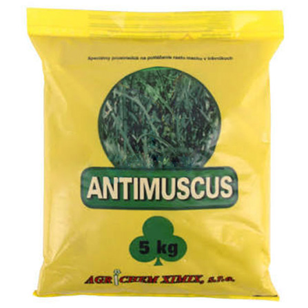 Antimuscus 5 kg hnojivo proti machu v trávniku na 100m2