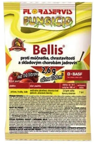Bellis 2,6g - proti múčnatke, chrastavitosti, skladovým chorobám, Floraservis