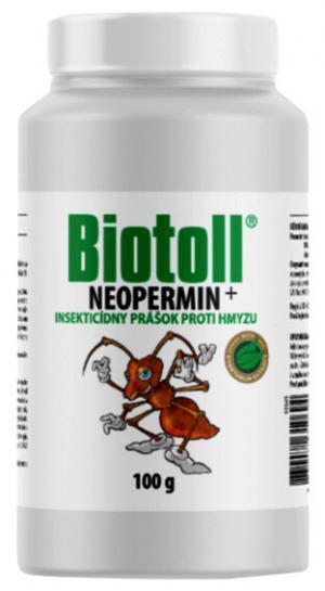 Biotoll Neopermin na mravce 100g prášok