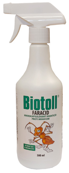 Biotoll Faracid 500ml R/12K na mravce,aj faraónske