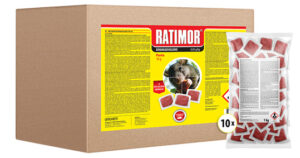 Ratimor Bromadiolon 10x1kg mäkká návnada 50ppm profi