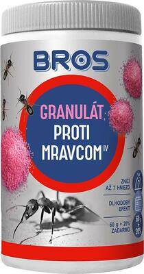 Bros granulát proti mravcom 60g +20% zadarmo