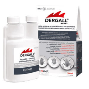 DERGALL 100ml proti roztočom u sliepok aj iných vtákov