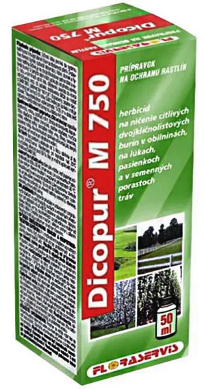 Dicopur 50ml na 2-klíčnolistové buriny v obilí Floraservis