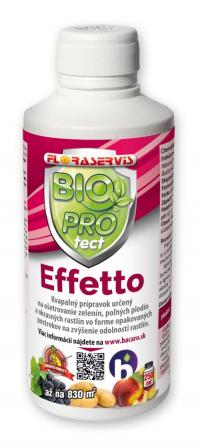 Effetto 250ml - bakteriálny prípravok na zeleninu a okrasné rastliny proti škodcom, Floraservis, (Efeto)