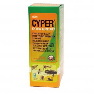 Cyper extra - Kontakt 100ml koncentrát proti komárom a hmyzu