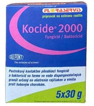 Kocide 2000, 5x30g - hubové choroby, meďnatý, Floraservis