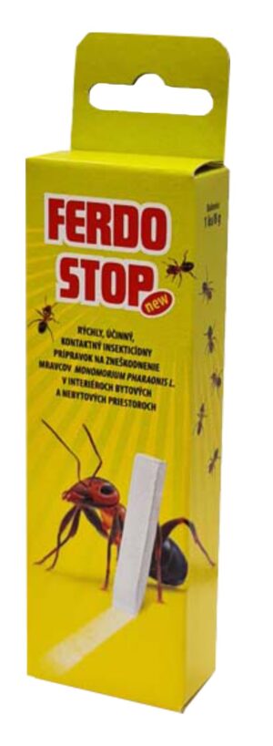 Krieda na mravce FERDOSTOP 8g a proti lezúcemu hmyzu