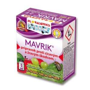 Mavrik 2F 5ml proti cicavým a žravým škodcom, neškodí včelám!