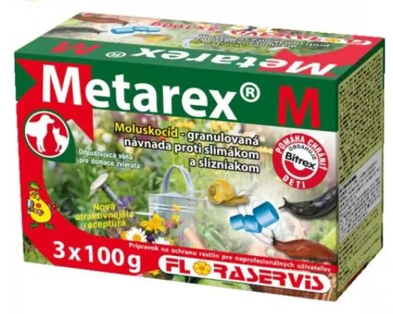 Metarex M 3x100g na slimáky